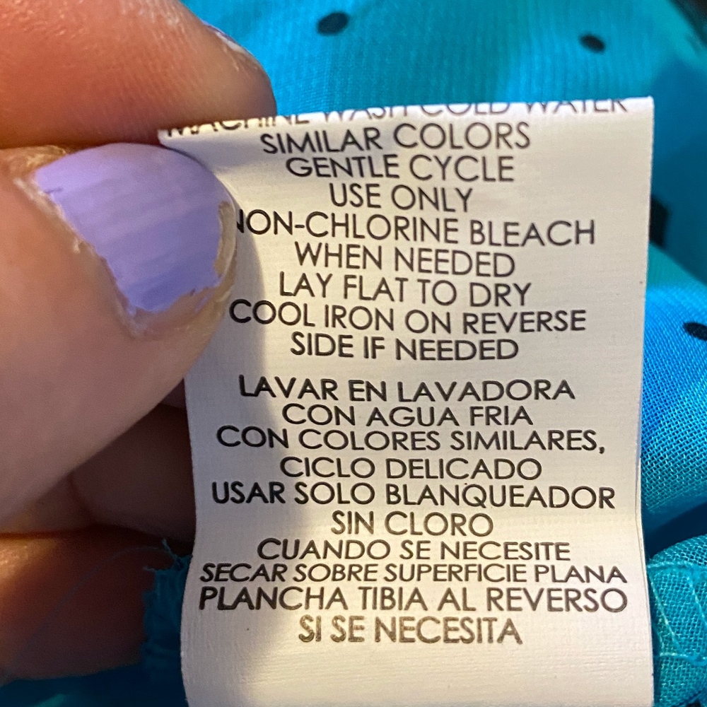 Nwt-Speechless Sheer Button Down, Size Xl. - image 4